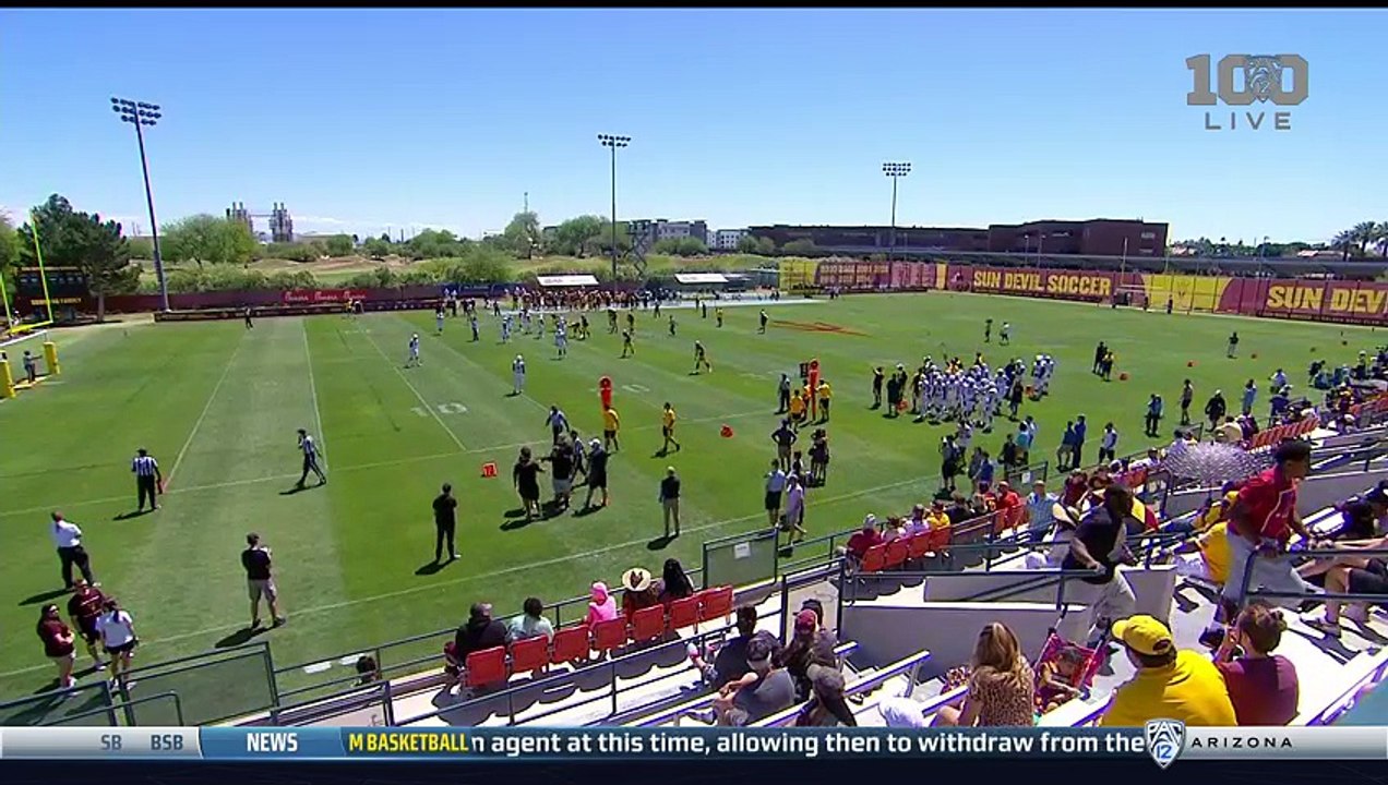 2016 Arizona State Spring Game part 2