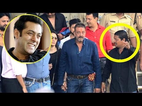 Salman Sends Personal BODY Guard For Sanjay Dutt After Coming Out Of Jail