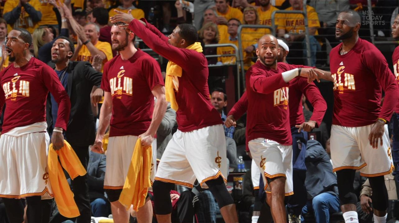 Cavs win with record three-pointers