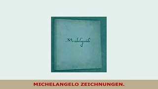 Download  MICHELANGELO ZEICHNUNGEN Download Online