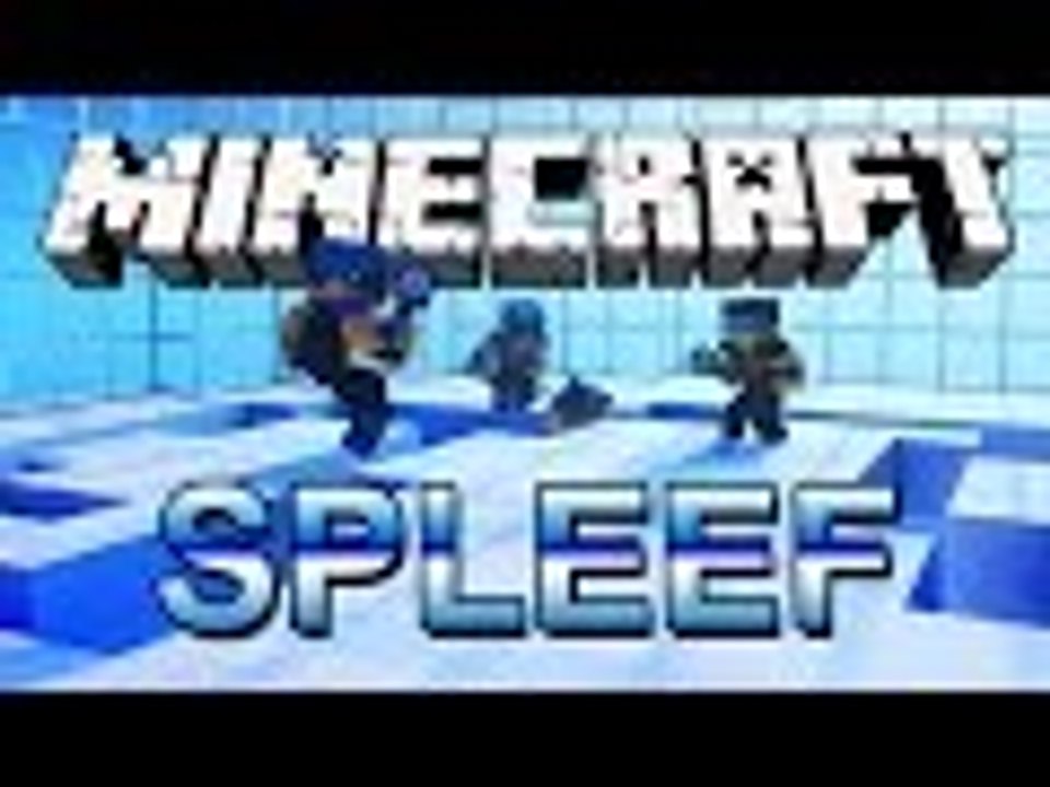 Minecraft com amigos Spleef