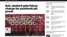 Felony Charges Dropped For Yearbook Prankster