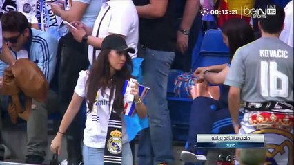 Real Madrid match is played vs Manchester City, but look what he done cameraman