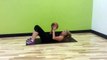 Medicine Ball Lying Torso Twist - Fitness Training For Females - FxFitness.ca