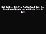 Read Rich Dad Poor Dad: What The Rich Teach Their Kids About Money That the Poor and Middle