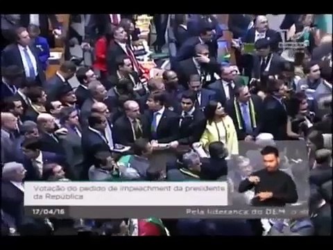 Voto do deputado Waldir Maranhão durante votação do impeachment