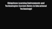 Book Ubiquitous Learning Environments and Technologies (Lecture Notes in Educational Technology)