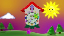 Zeemzoom - Çizgi film - Sevimli guguk saati çocuklara saati öğretiyor