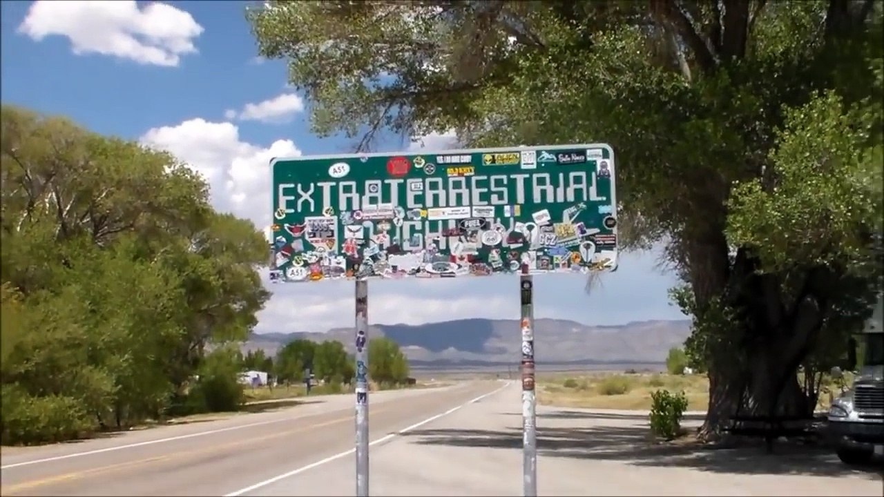 Area 51 Front (Line) Gate Visited and Filmed During Big Fire Smoke - FindingUFO