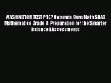 Book WASHINGTON TEST PREP Common Core Math SBAC Mathematics Grade 3: Preparation for the Smarter