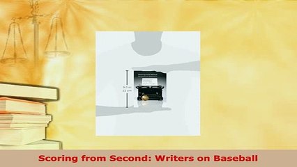 PDF  Scoring from Second Writers on Baseball  EBook