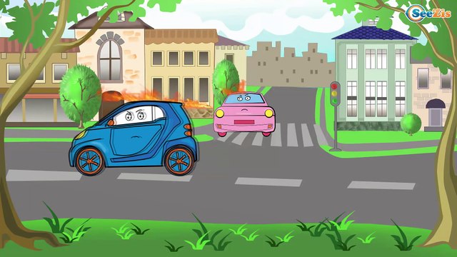 ✔ Мультики про машинки Все Серии Подряд. Скорая помощь с Пожарной машиной / Cars Cartoons for kids ✔