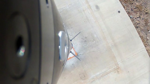 Une GoPro fixée sur une fusée au décollage