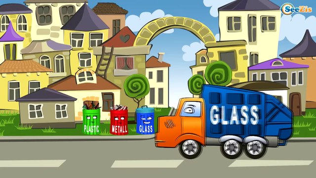 ✔ Мультики про машинки все серии. Мусоровоз на работе / Car Cartoons Compilation / Garbage Truck ✔