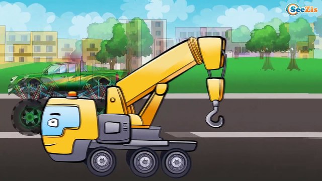 ✔ Мультики про машинки. Скорая помощь и Мотоцикл / Помощь Крану на строительной площадке ✔