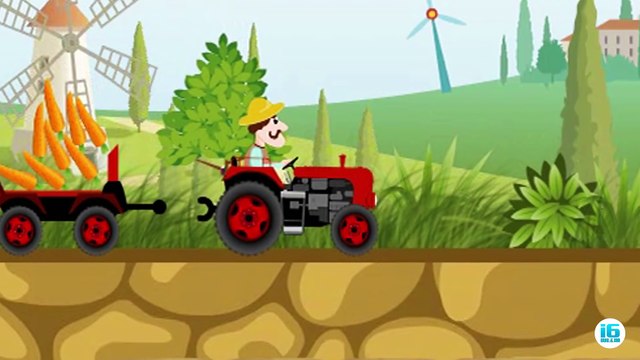✔ Мультики про машинки. Трактор на ферме продает овощи / Развивающие игры для детей ✔