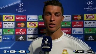 Cristiano Ronaldo 'Post-Match Interview - Real Madrid vs Manchester City
