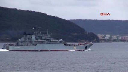 Çanakkale - Rus Savaş Gemisi Karadeniz'e Çıkıyor