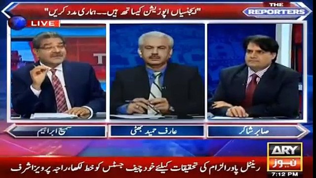 Agencies are behind opposition parties so please help us, (Govt to US) - Sabir Shakir, Sami Ibraheem