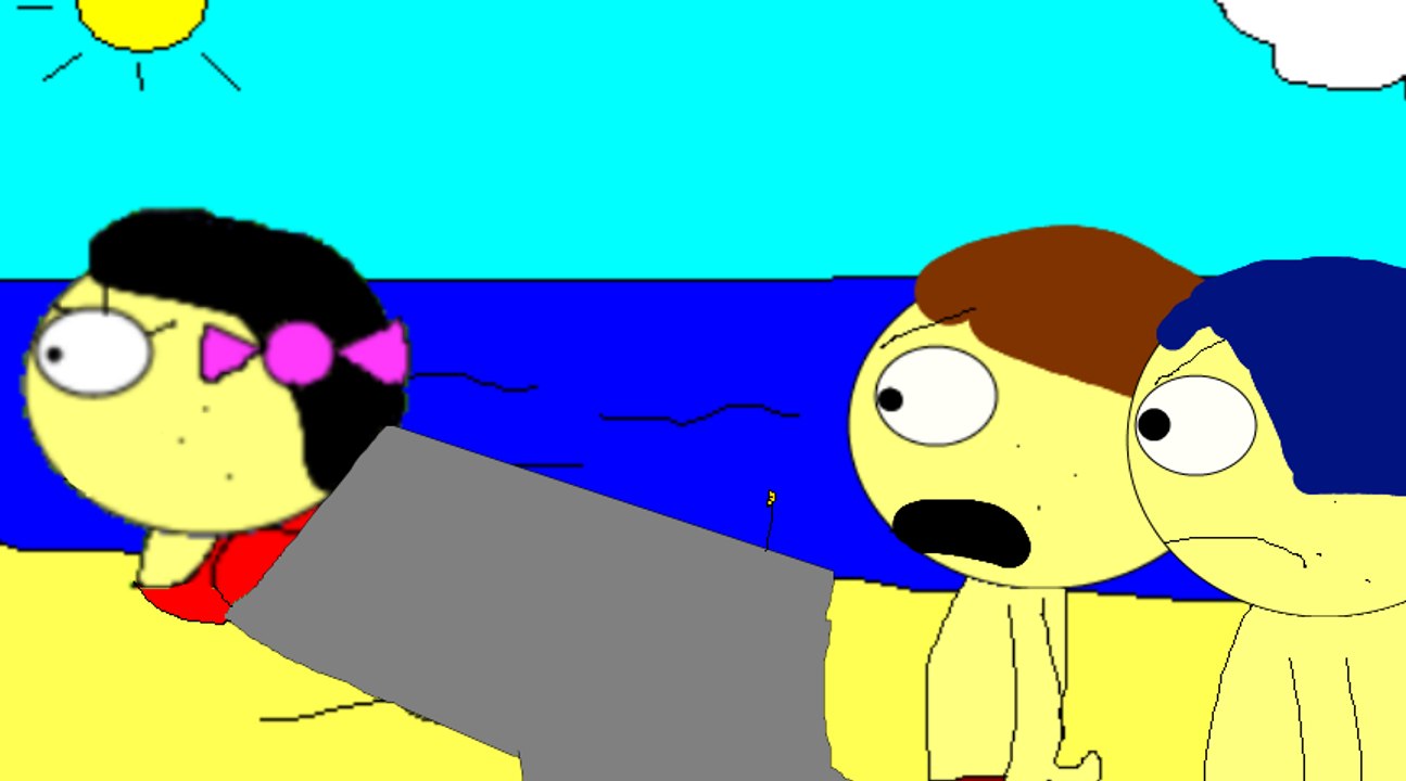 Little Kate Ashby goes to the Beach
