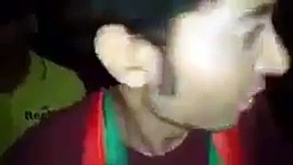 Peopole supporting Nawaz Sharif in PTI Jalsa