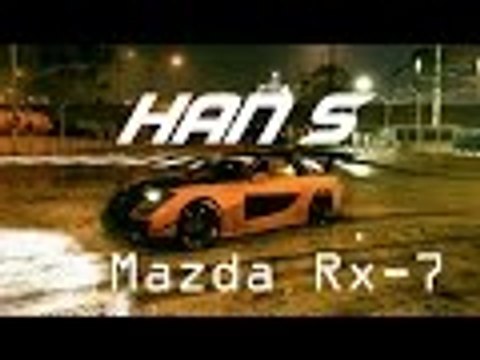 NFS 2015 Han's Mazda Rx-7 Fast and Furious Tokyo Drift