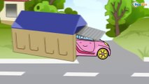 Tractor Pavlik in Cartoons. Truck with Little Pink Car. Storm in the city. Season 2. Episode 7