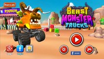 ✔ Beast Monster Truck. Cars Racing / Crazy Speed and Hard Race / Game play for kids / Video for kids