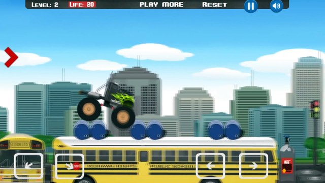 ✔ Monster Truck Ultimate Ground - Stunts, Crash and Backflips - kids games