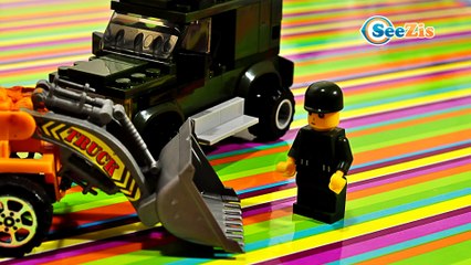 Lego Toys Cars Compilation - Tractor Pavlik Speed build - All Episodes Videos for Children