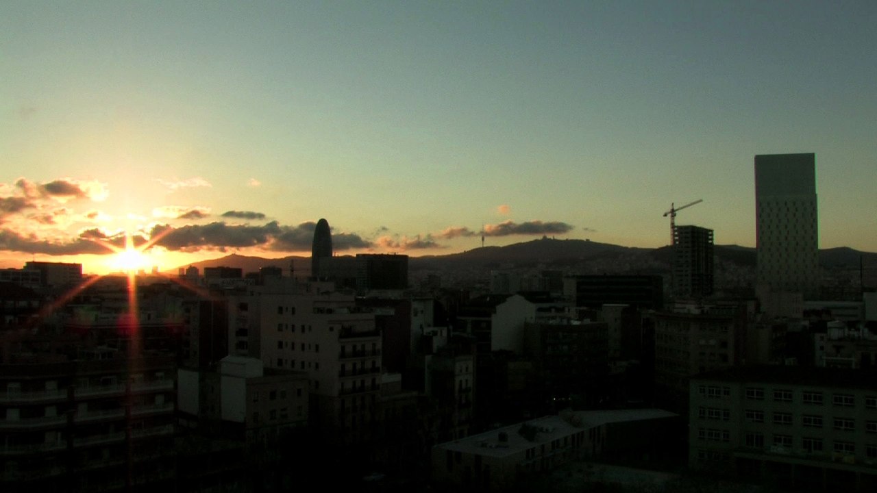 POBLENOU POSTA DE SOL