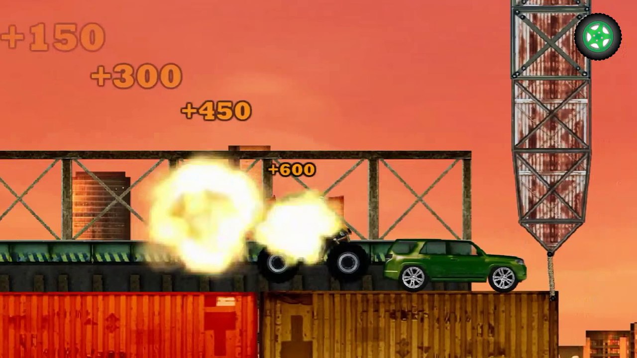 Monster Truck ATV Destroyer, Cars For Children - Tractor Pavlik
