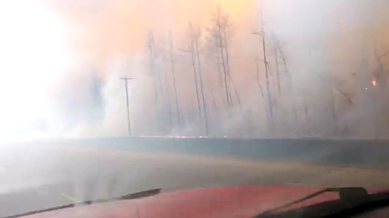 Fort McMurray Fire Evacuation