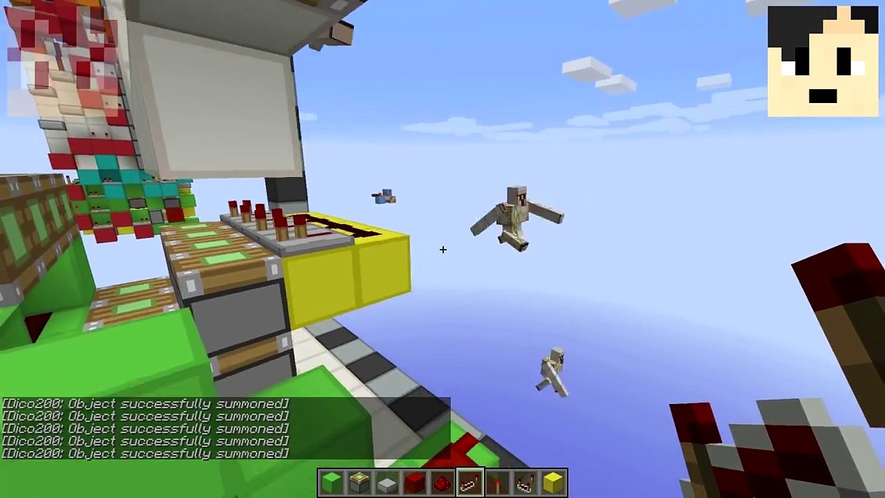 Tiny 6x6 Seamless Door Tutorial! w/ Dico! [1260 blocks!]