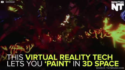 This VR Tech Lets You Paint In 3D Space