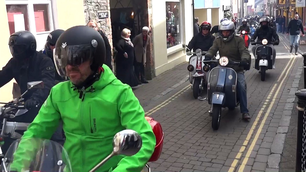 TENBY SCOOTER RALLY 2016 - RIDEOUT