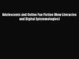 Download Adolescents and Online Fan Fiction (New Literacies and Digital Epistemologies) PDF