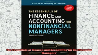 read here  The Essentials of Finance and Accounting for Nonfinancial Managers