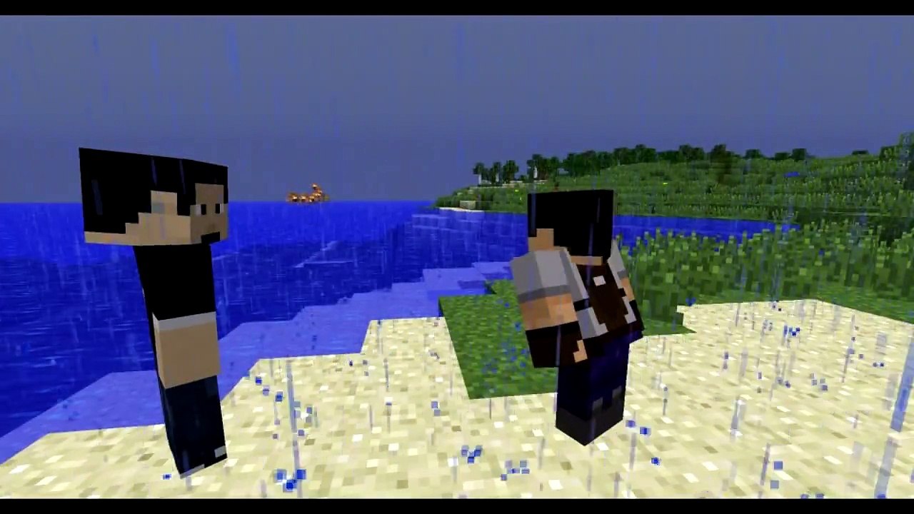 Сериал в Minecraft.Таинственный остров- 1 серия