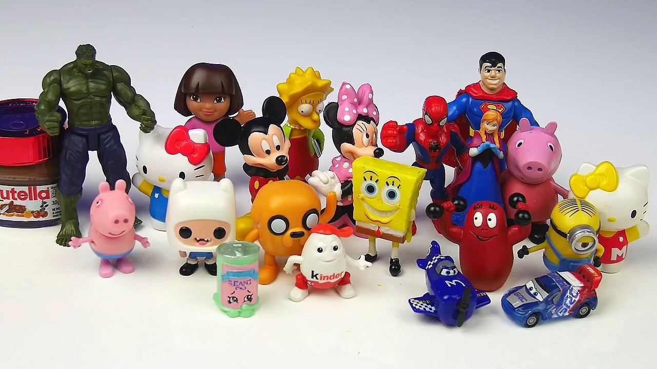 30 plastilina los huevos sorpresa Juguetes Ninja Turtles Mikey congelado Peppa Pig and Learn colores