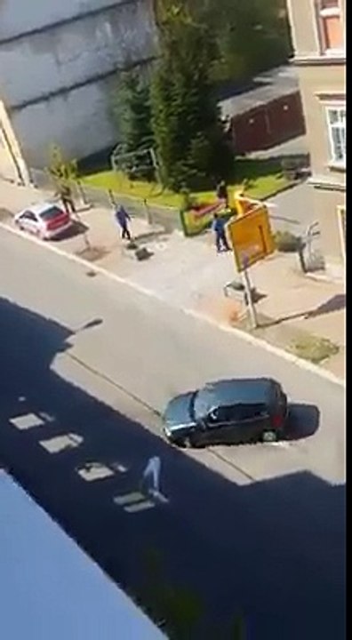 Heute zum Männertag in Frankenberg  Sachsen.