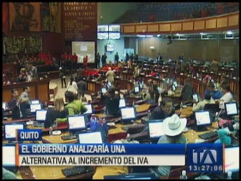 Gobierno analizará una alternativa al incremento del IVA