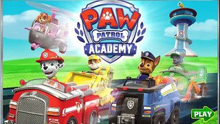 Paw Patrol Games - Paw Patrol Academy - Episode 1 (Chase's Police Pup Challenge) - FULL Game in HD