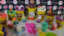 ice cream shop peppa pig playdough popsicle play doh peppa toys