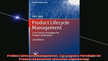 READ book  Product Lifecycle Management 21st Century Paradigm for Product Realisation Decision READ ONLINE