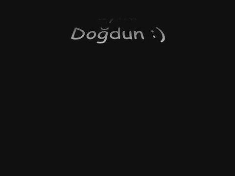 İyiki Doğdun iyiki seni tanıdım