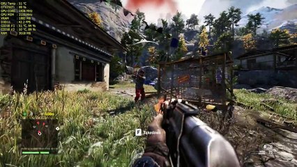 Far Cry 4 G3258@4.3 / EVGA GTX 750 Ti FTW High 1080p