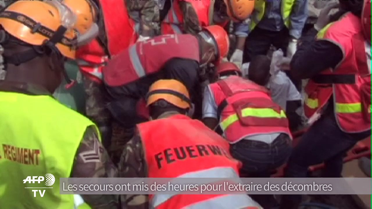 Kenya: une femme retrouvée vivante 6 jours après l'effondrement