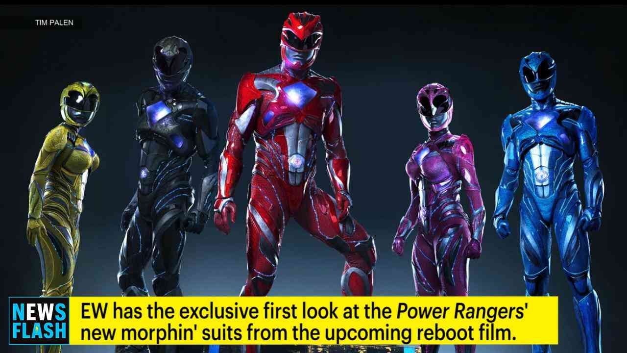 First Look at Power Rangers New Suits
