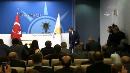 Turkish PM says he will step down at May party congress